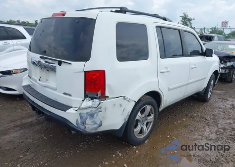 2012 Honda Pilot Ex-L from USA, damaged, VIN 5FNYF4H56CB049766